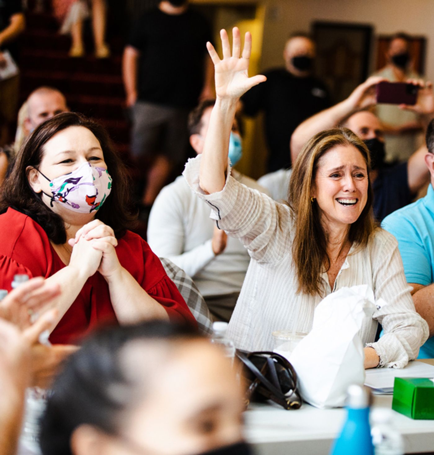 Photos and Video: Watch THE LION KING Cast Reunite to Sing 'The Circle of Life' on First Day of Rehearsals  Image