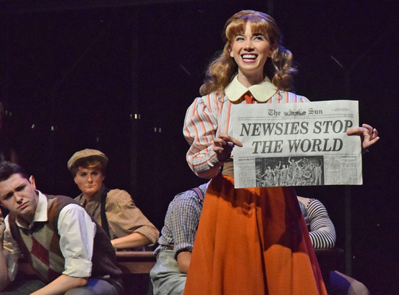 Photos: Disney's NEWSIES Opens Tonight At Beef & Boards Dinner Theatre  Image