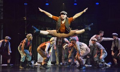 The Company of NEWSIES Photo