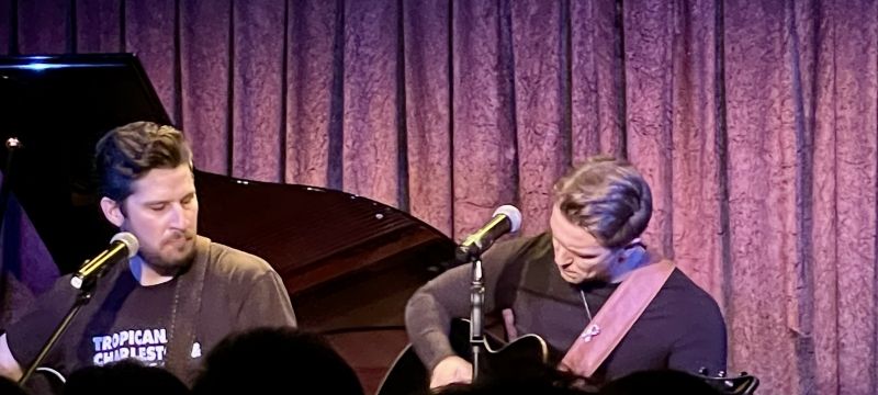 Review: JARED CHINNOCK & EVAN BUCKLEY HARRIS: OLD SOULS Strikes Just the Right Chord at Don't Tell Mama Review: JARED CHINNOCK & EVAN BUCKLEY HARRIS: OLD SOULS Strikes Just the Right Chord at Don't Tell Mama Image