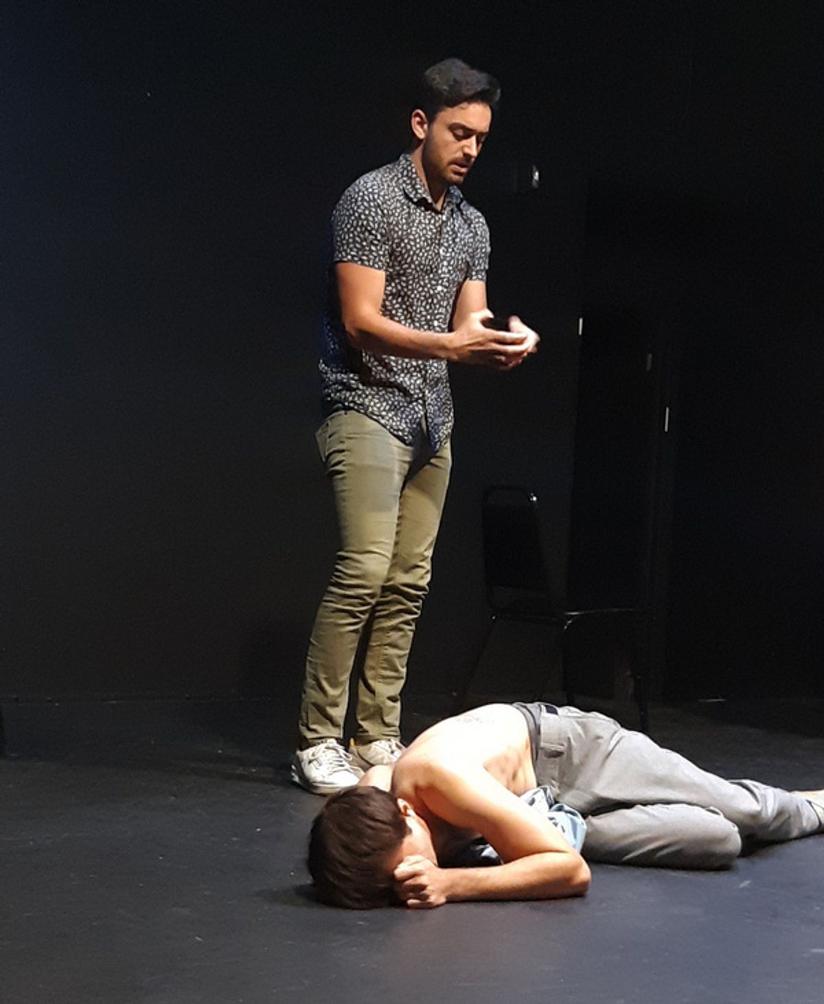 Stoned To The Wall  Marco & Corey at Photos: STONED TO THE WALL, A New LGBTQ Drama Debuts At The Chain Theater