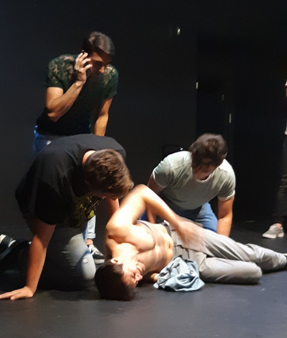 Stoned To The Wall  Company at Photos: STONED TO THE WALL, A New LGBTQ Drama Debuts At The Chain Theater