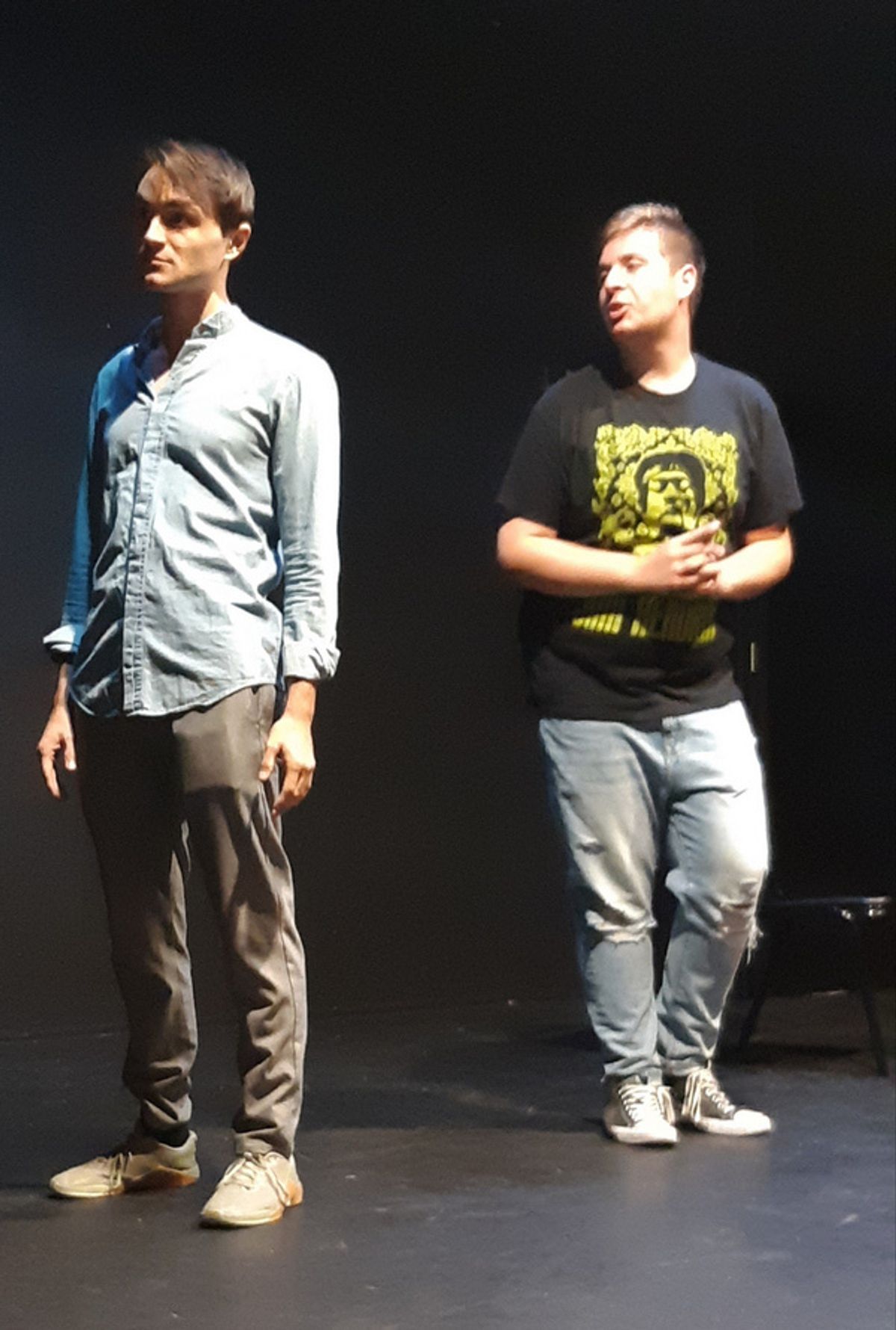 Stoned To The Wall  Corey & Trevor at Photos: STONED TO THE WALL, A New LGBTQ Drama Debuts At The Chain Theater