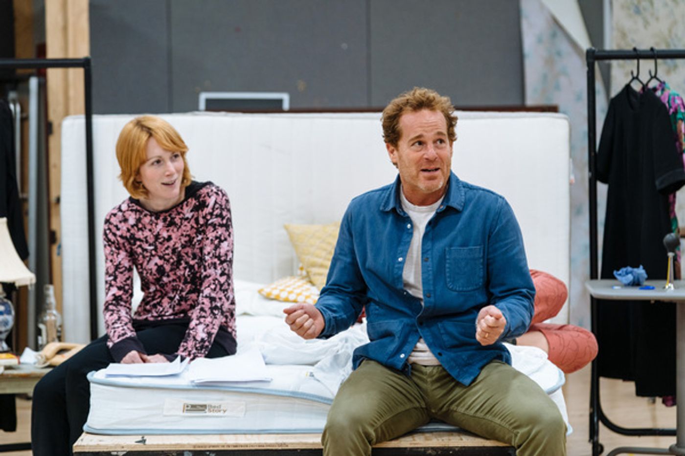 Photos: Inside Rehearsal For THE MEMORY OF WATER at the Hampstead Theatre  Image