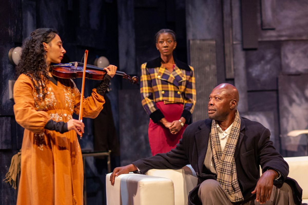 Mehrnaz Mohammadi, Sydney A. Mason, Oscar Best at Photos: International City Theatre Presents CLOSELY RELATED KEYS