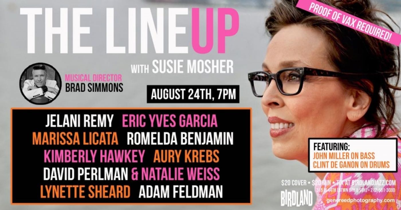 Photo Flash: August 17th THE LINEUP WITH SUSIE MOSHER at Birdland, Through Stewart Green's Lens Photo Flash: August 17th THE LINEUP WITH SUSIE MOSHER at Birdland, Through Stewart Green's Lens Image
