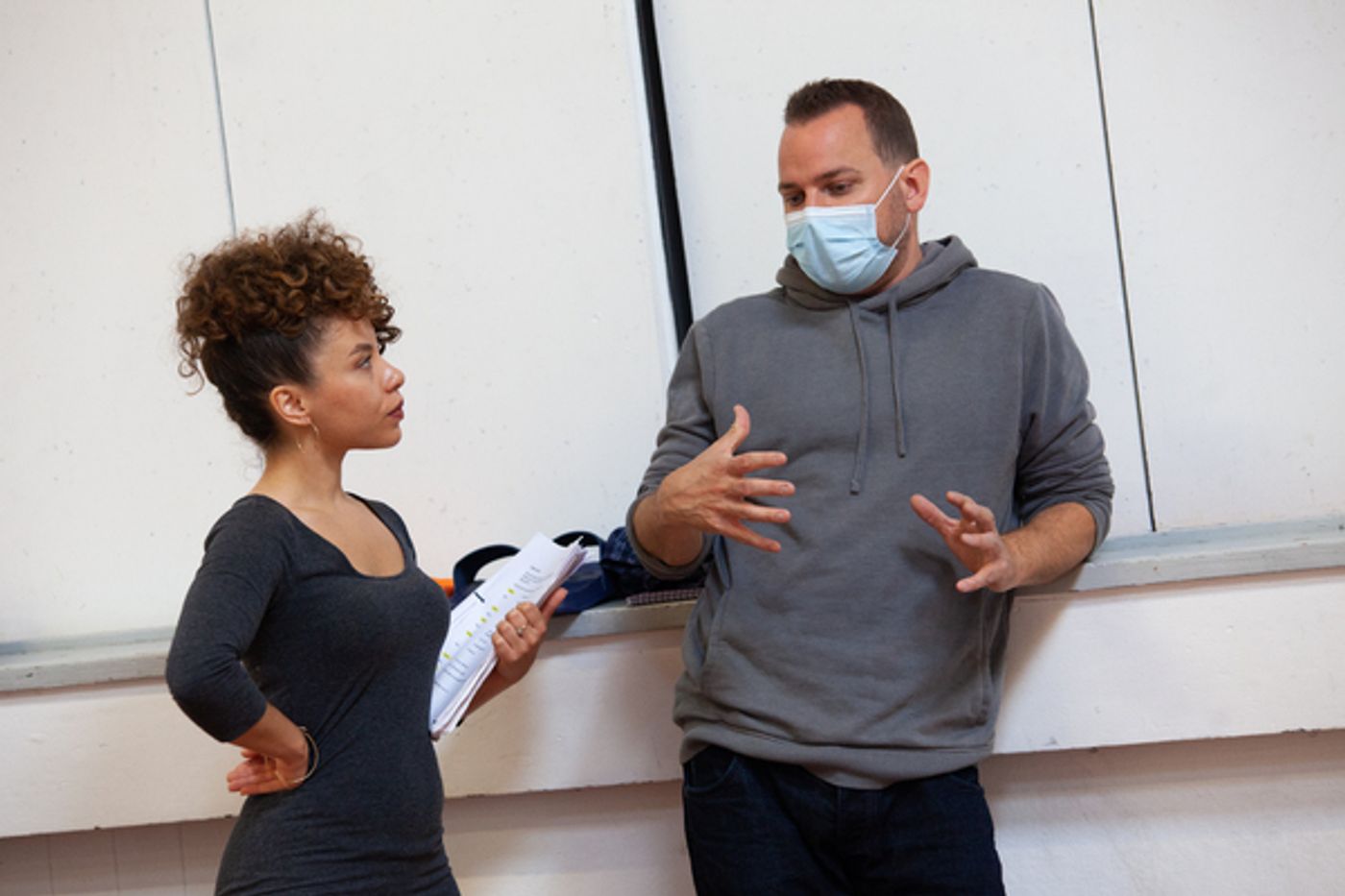 Photos: Inside Rehearsal For LEOPARDS at Rose Theatre  Image
