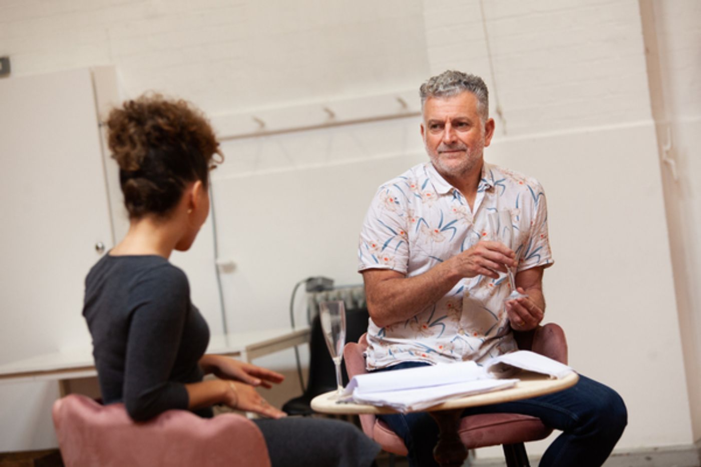 Photos: Inside Rehearsal For LEOPARDS at Rose Theatre  Image