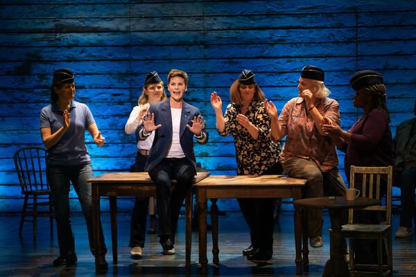 Petrina Bromley, Emily Walton, Jenn Colella, Sharon Wheatley, Astrid Van Wieren and Q Photo