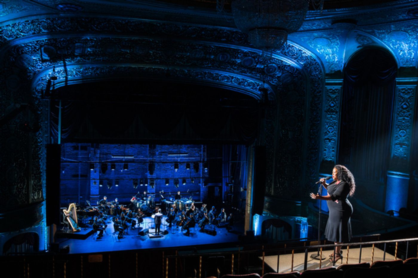 Photos: See Idina Menzel, Kristin Chenoweth, Amber Riley, Gavin Creel, Ali Stroker, Alex Newell & More in Photos From WICKED IN CONCERT!  Image