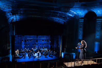 Amber Riley performs "Defying Gravity" Photo
