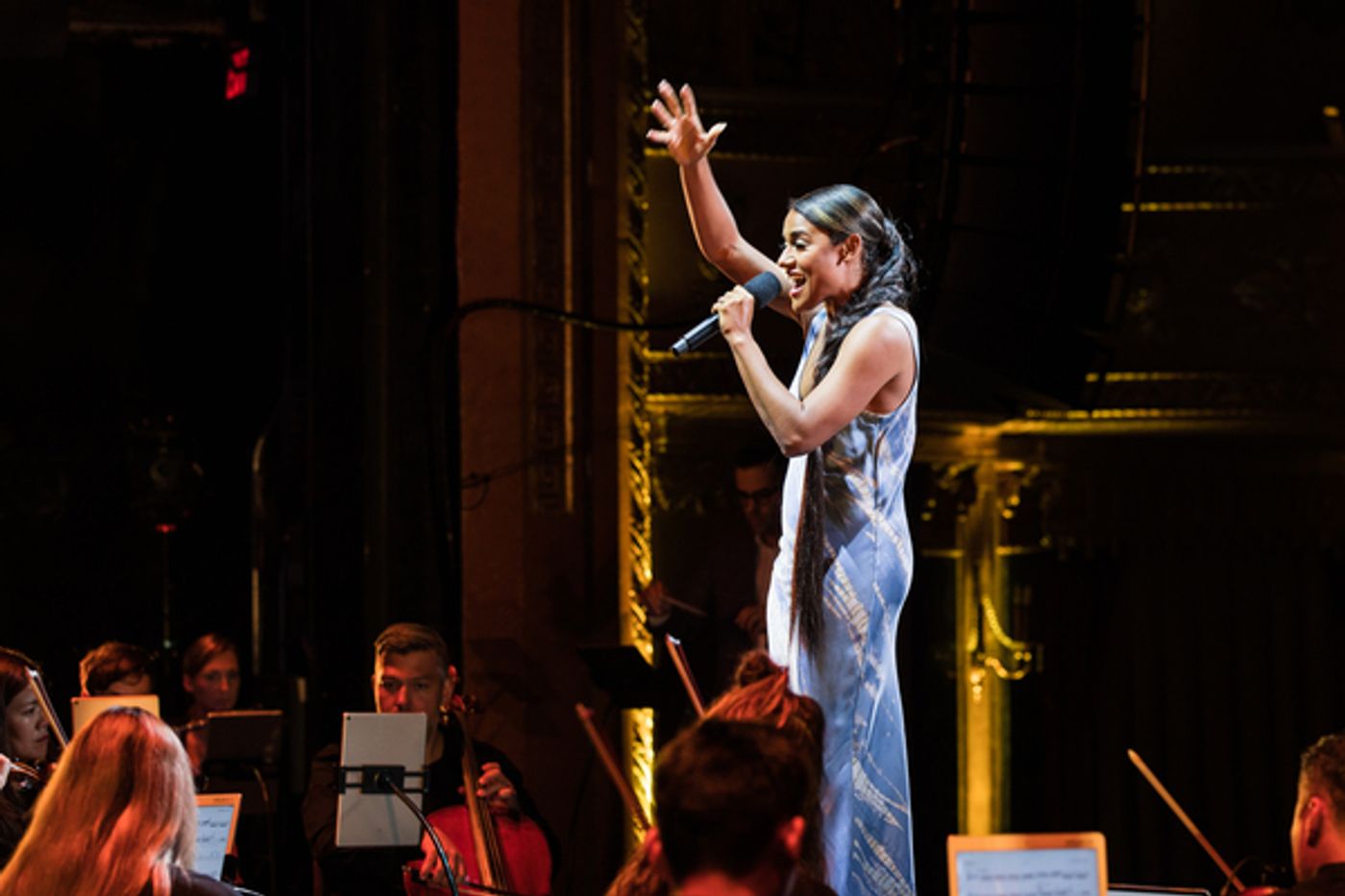 Photos: See Idina Menzel, Kristin Chenoweth, Amber Riley, Gavin Creel, Ali Stroker, Alex Newell & More in Photos From WICKED IN CONCERT!  Image