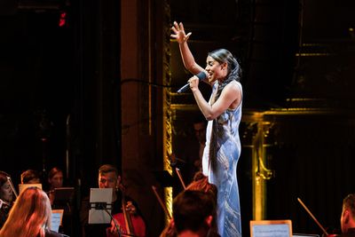 Ariana DeBose performs "The Wizard and I" Photo