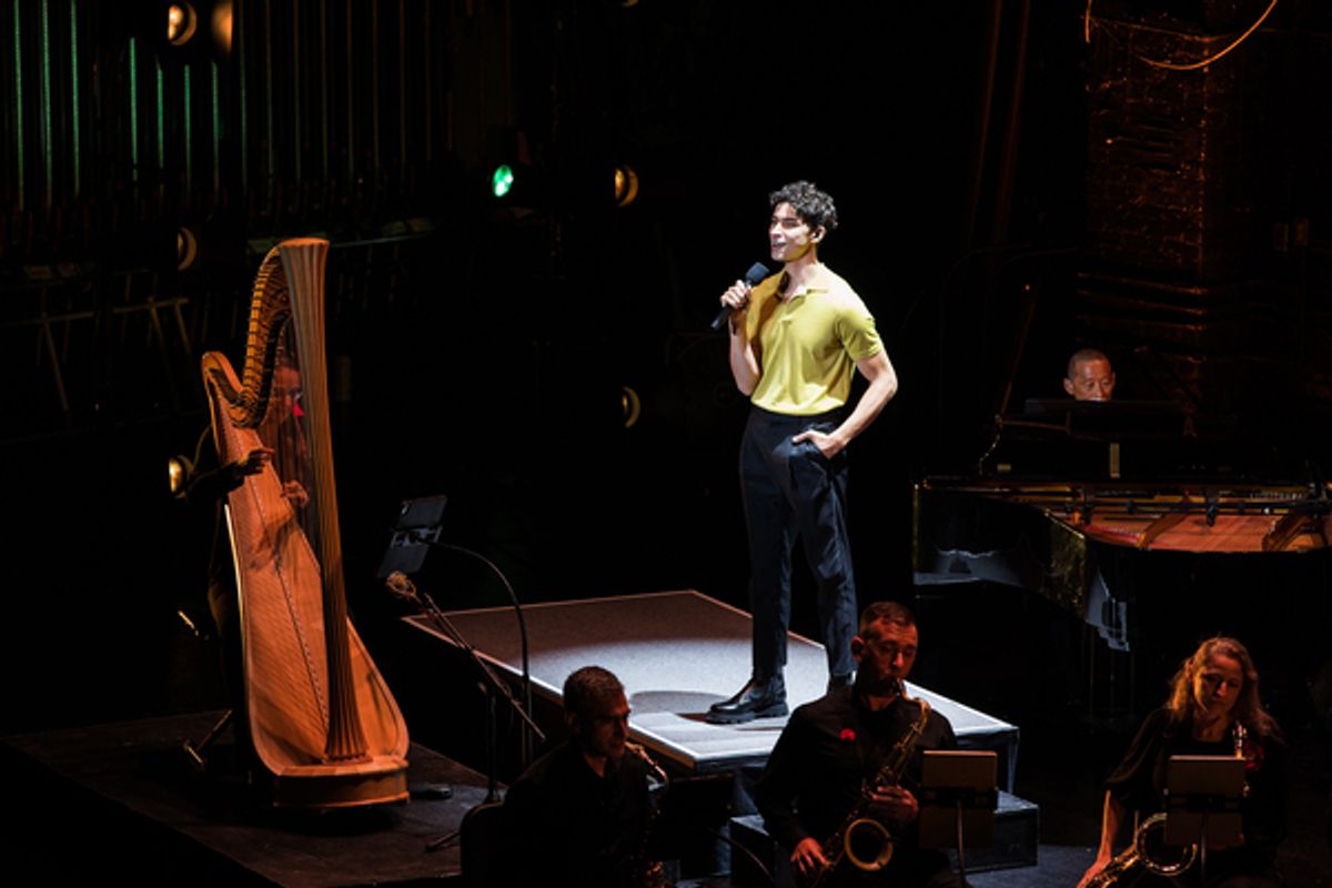 Isaac Powell performs 'Dancing Through Life' at 