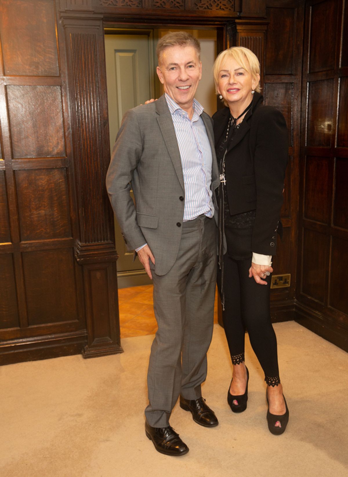 Andrew Pierce & Judy Craymer at 