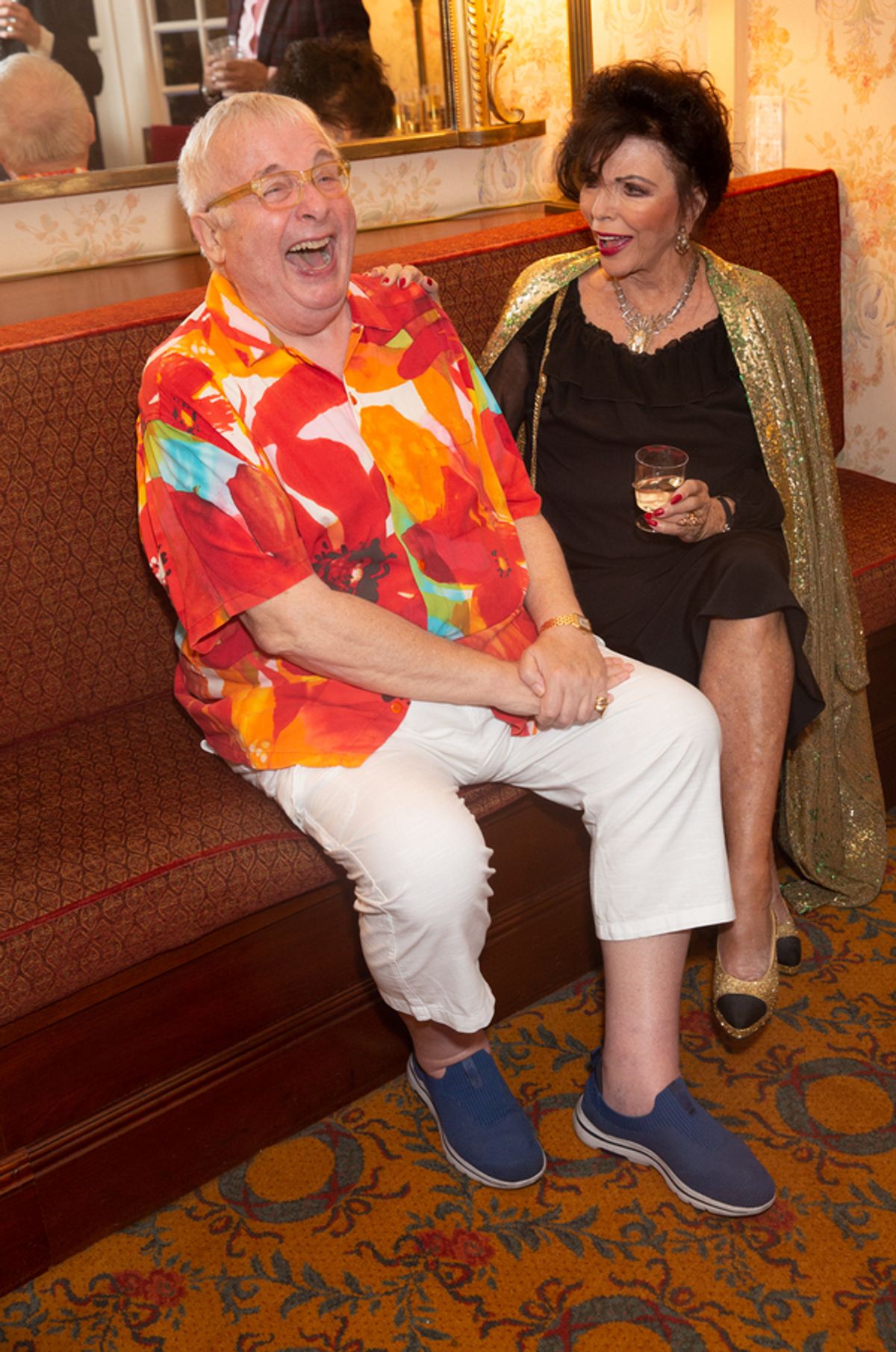 Christopher Biggins & Joan Collins at 
