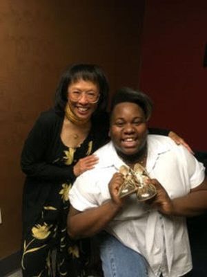 Baayork Lee and Alex Newell Photo