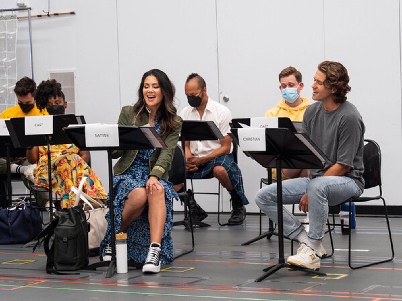 Photos: The Cast of MOULIN ROUGE! Gets Back to Rehearsals  Image