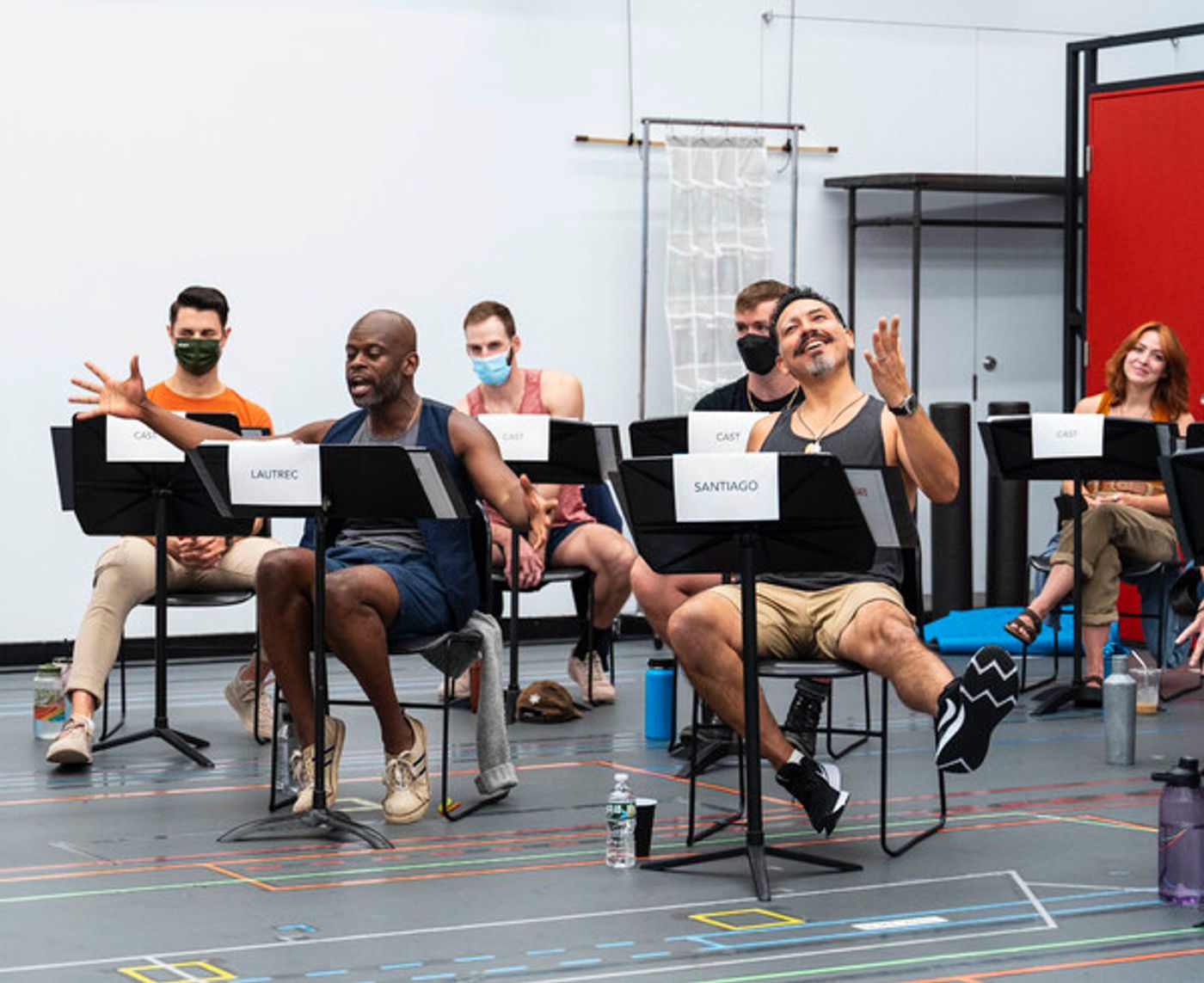Photos: The Cast of MOULIN ROUGE! Gets Back to Rehearsals  Image