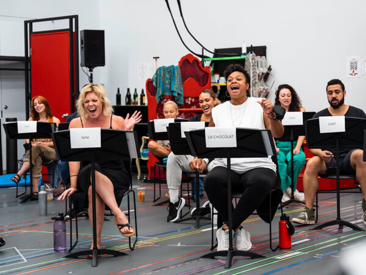 Photos: The Cast of MOULIN ROUGE! Gets Back to Rehearsals  Image