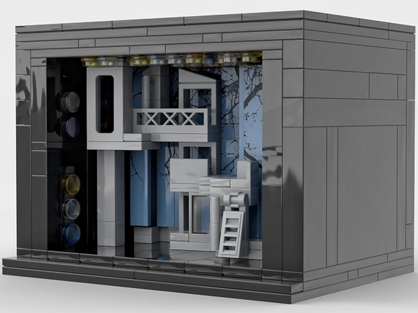 Photos: Henry Lee's Reimagined Lego Broadway Sets Are on Display This Fall at the New York Public Library for the Performing Arts  Image