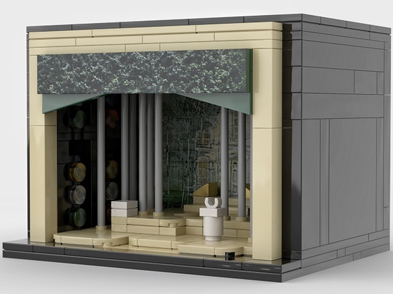 Photos: Henry Lee's Reimagined Lego Broadway Sets Are on Display This Fall at the New York Public Library for the Performing Arts — photo 3 of 6