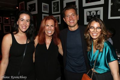 Ava Locknar, Victoria Shaw, Peter Cincotti, Ruby Locknar Photo