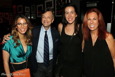 Ruby Locknar, Jim Caruso, Ava Locknar, Victoria Shaw Photo