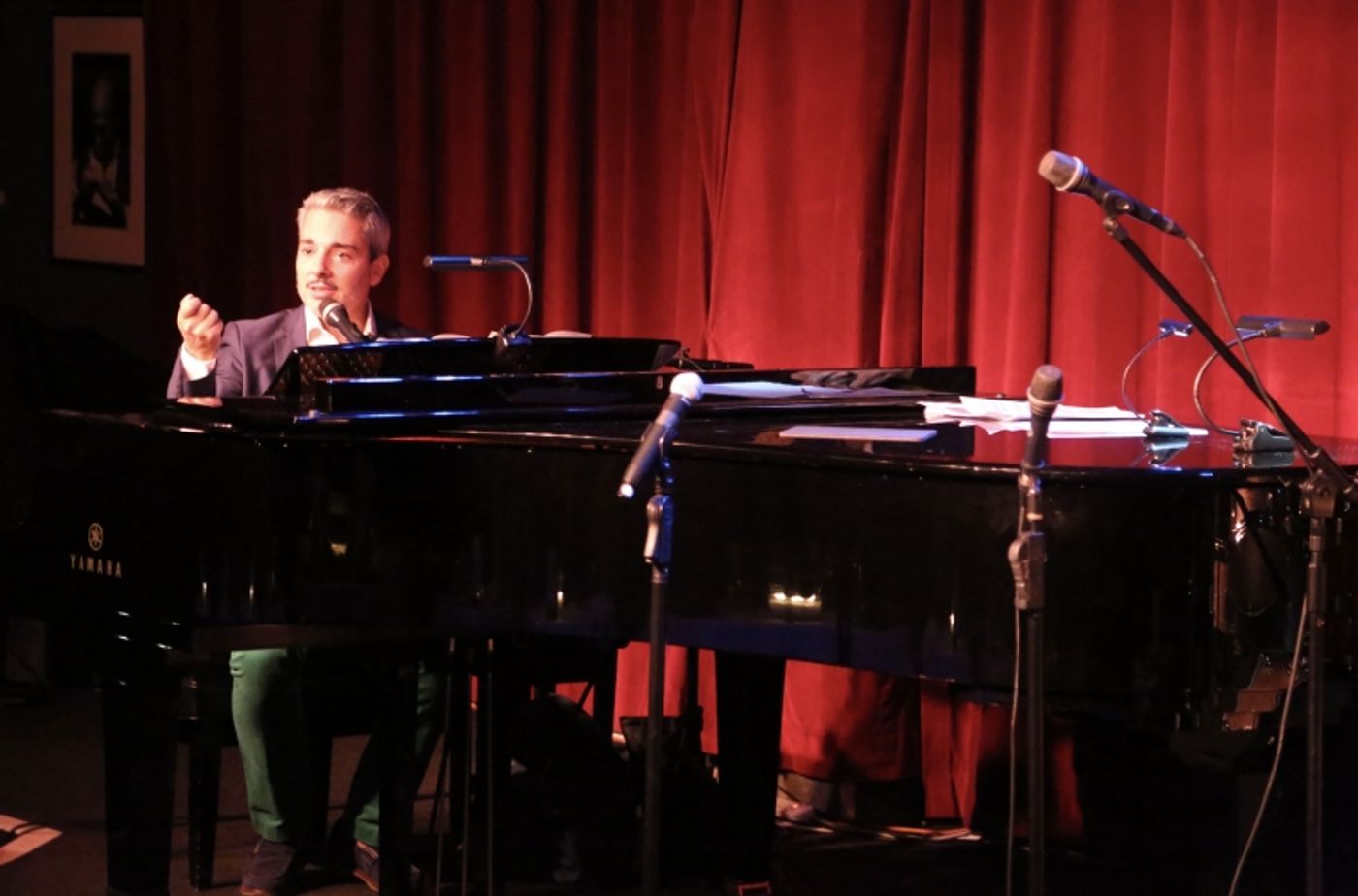 Photo Flash: Gene Reed Shows The August 24th THE LINEUP WITH SUSIE MOSHER In A Broadway World Exclusive Photo Essay  Image