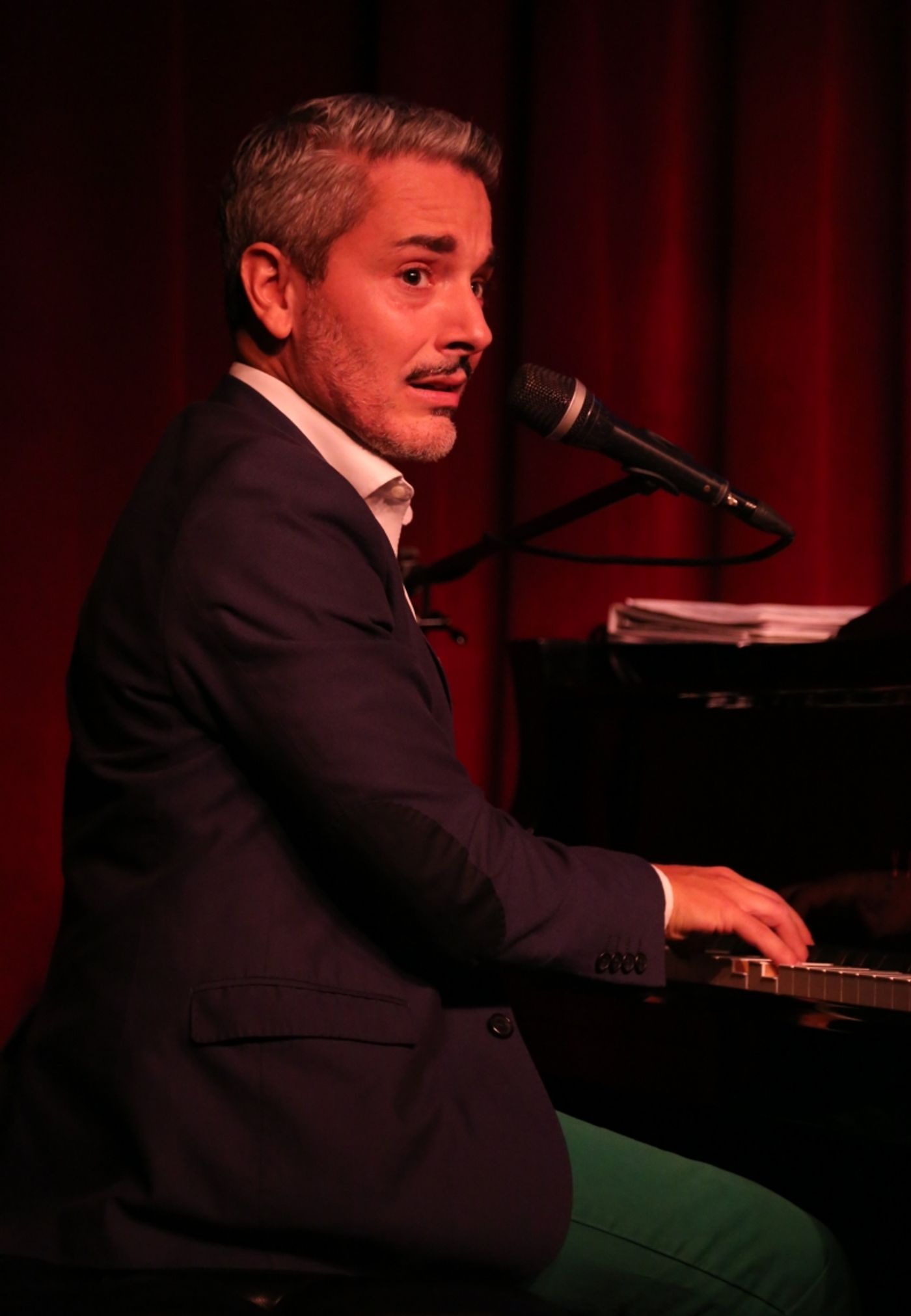 Photo Flash: Gene Reed Shows The August 24th THE LINEUP WITH SUSIE MOSHER In A Broadway World Exclusive Photo Essay  Image