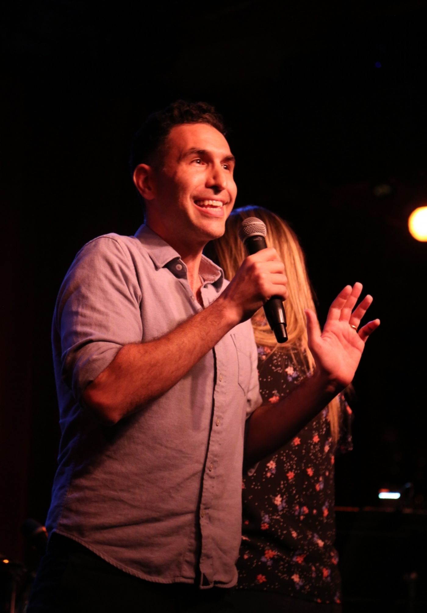 Photo Flash: Gene Reed Shows The August 24th THE LINEUP WITH SUSIE MOSHER In A Broadway World Exclusive Photo Essay  Image