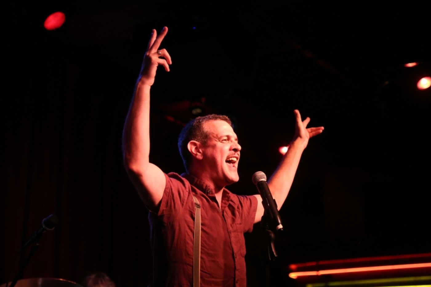 Photo Flash: Gene Reed Shows The August 24th THE LINEUP WITH SUSIE MOSHER In A Broadway World Exclusive Photo Essay  Image