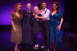 Sierra Boggess, Dee Hoty, Susan Stroman, Tony Yazbeck, and Melissa Errico  Photo
