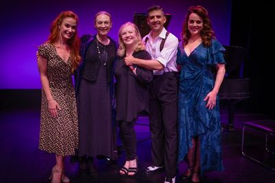 Sierra Boggess, Dee Hoty, Susan Stroman, Tony Yazbeck, and Melissa Errico  Photo
