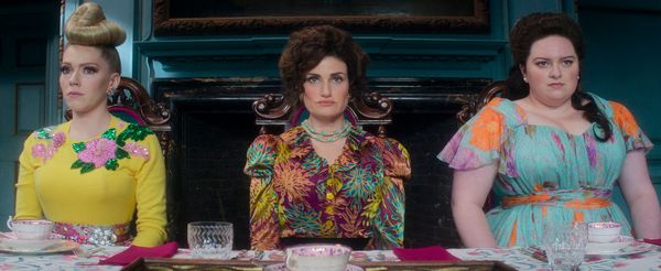 Charlotte Spencer, Idina Menzel and Maddie Baillio Photo