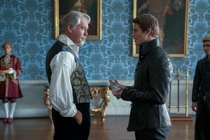 Pierce Brosnan and Nicholas Galitzine Photo