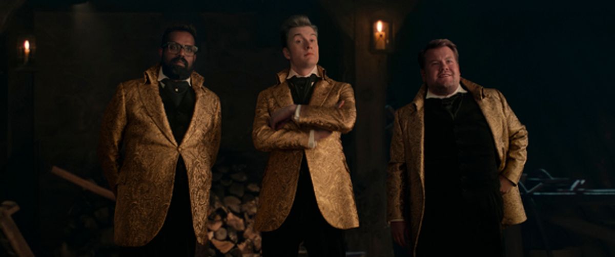 Romesh Ranganathan, James Corden and James Acaster at 