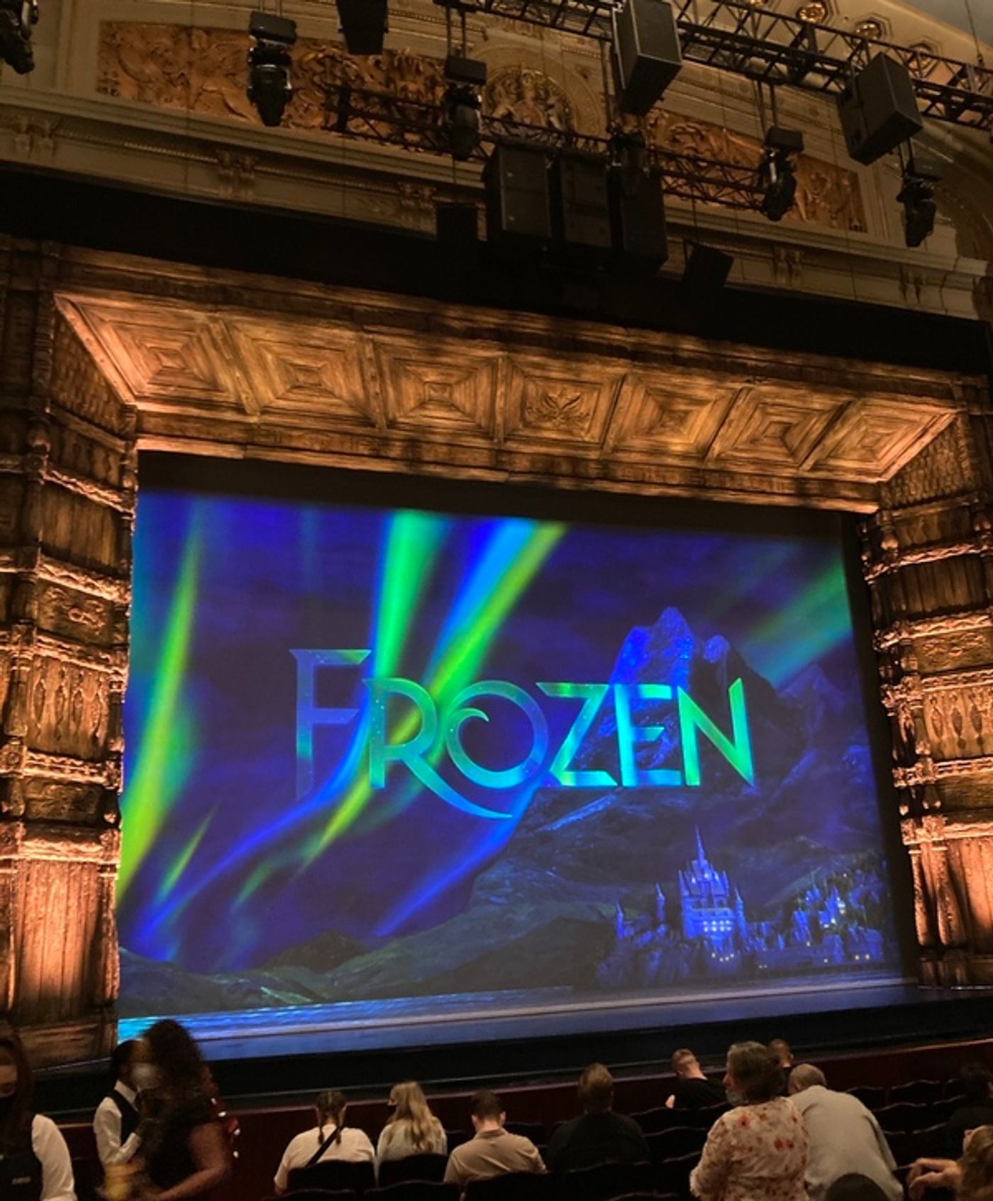 Photos: Go Inside the Refurbished Theatre Royal Drury Lane for First Preview of FROZEN  Image