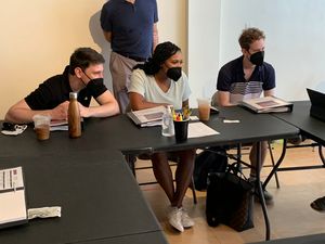 Ben Fankhauser, Bryonha Marie Parham, and Alex Wyse @ BroadwayWorld Ben Fankhauser, Bryonha Marie Parham, and Alex Wyse Photo