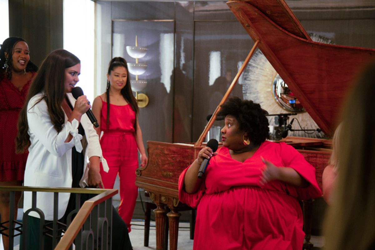 Aneesa Folds, Ashley Perez Flanagan, Janet Noh, and Shamarah Hernandez at 