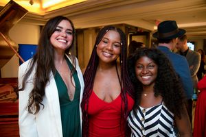 Ashley Perez Flanagan, Nupol Kiazolu, and Yveneka Lestin @ BroadwayWorld Ashley Perez Flanagan, Nupol Kiazolu, and Yveneka Lestin Photo