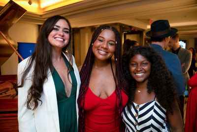 Ashley Perez Flanagan, Nupol Kiazolu, and Yveneka Lestin Photo