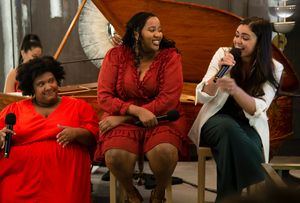 Aneesa Folds, Janet Noh, Kaila Mullady, Shamarah Hernandez, and Ashley Perez Flanagan @ BroadwayWorld Aneesa Folds, Janet Noh, Kaila Mullady, Shamarah Hernandez, and Ashley Perez Flanagan Photo