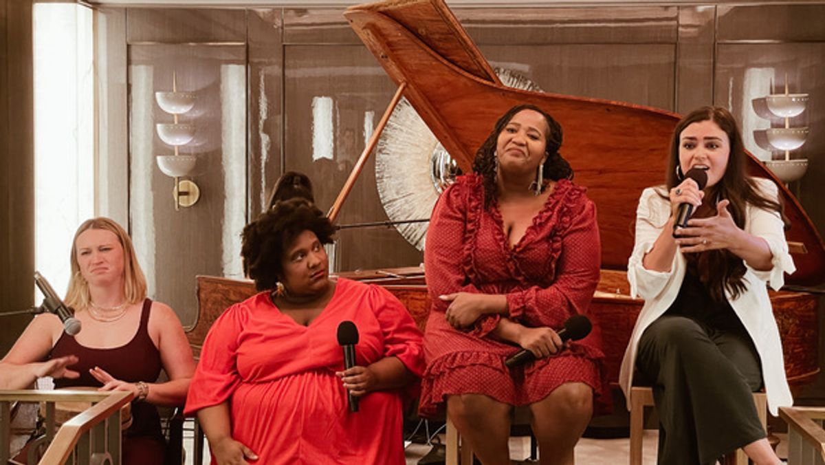 Janet Noh, Shamarah Hernandez, Aneesa Folds, and Ashley Perez Flanagan at 