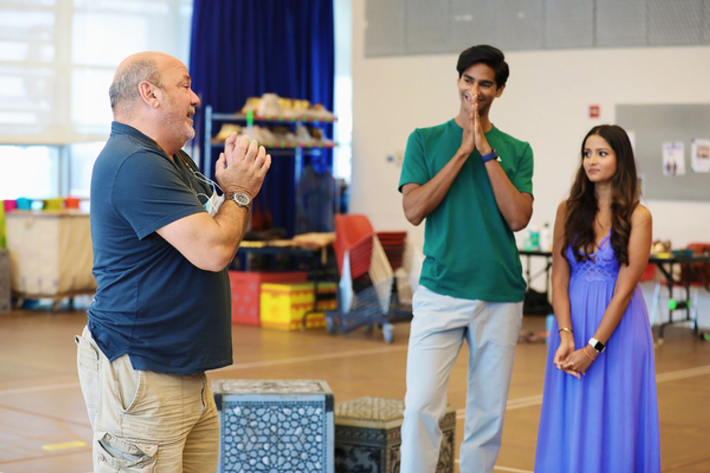 VIDEO: ALADDIN Cast Reunites for First Day Back in Rehearsals  Image