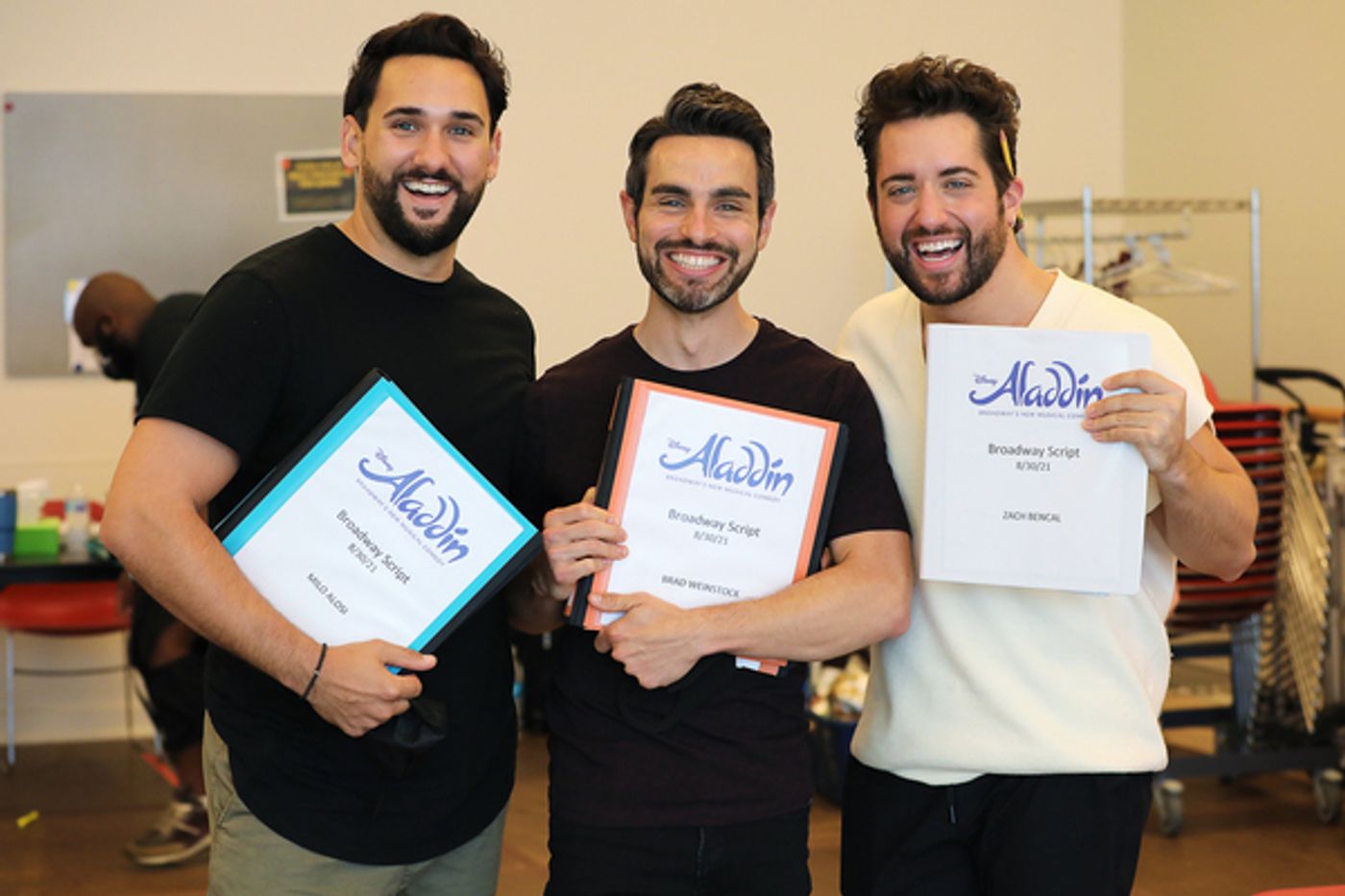 VIDEO: ALADDIN Cast Reunites for First Day Back in Rehearsals  Image