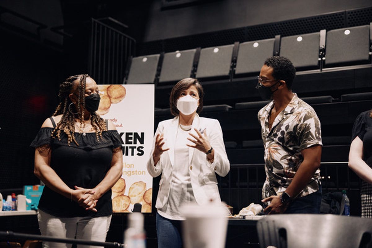 Cast of Chicken & Biscuits at Photos: CHICKEN & BISCUITS Cast Gathers for First Rehearsals
