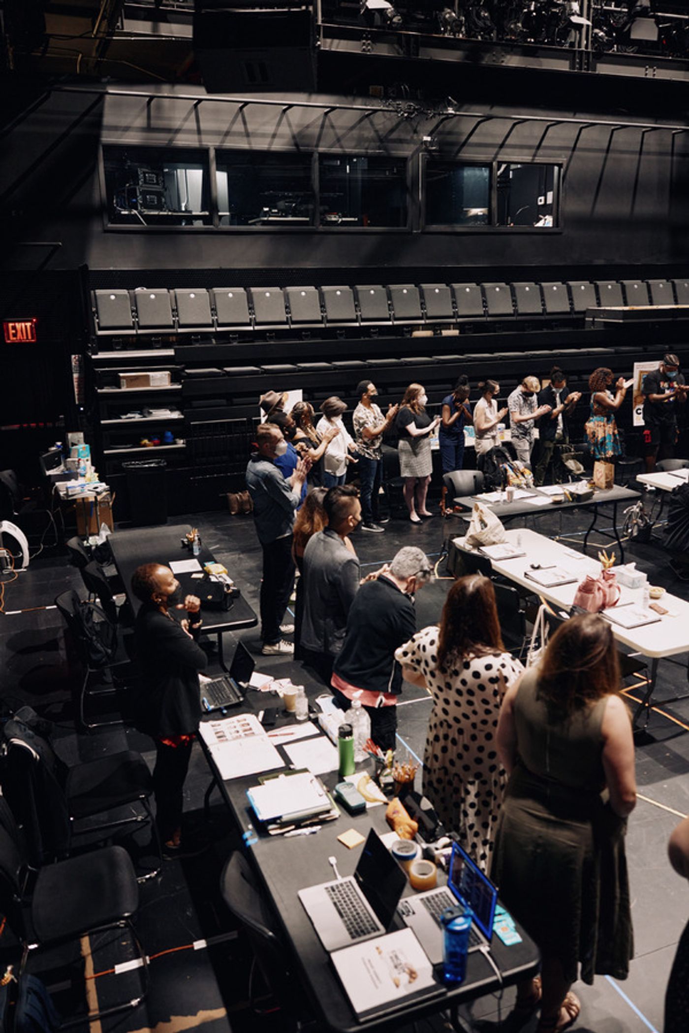 Photos: CHICKEN & BISCUITS Cast Gathers for First Rehearsals Photos: CHICKEN & BISCUITS Cast Gathers for First Rehearsals Image