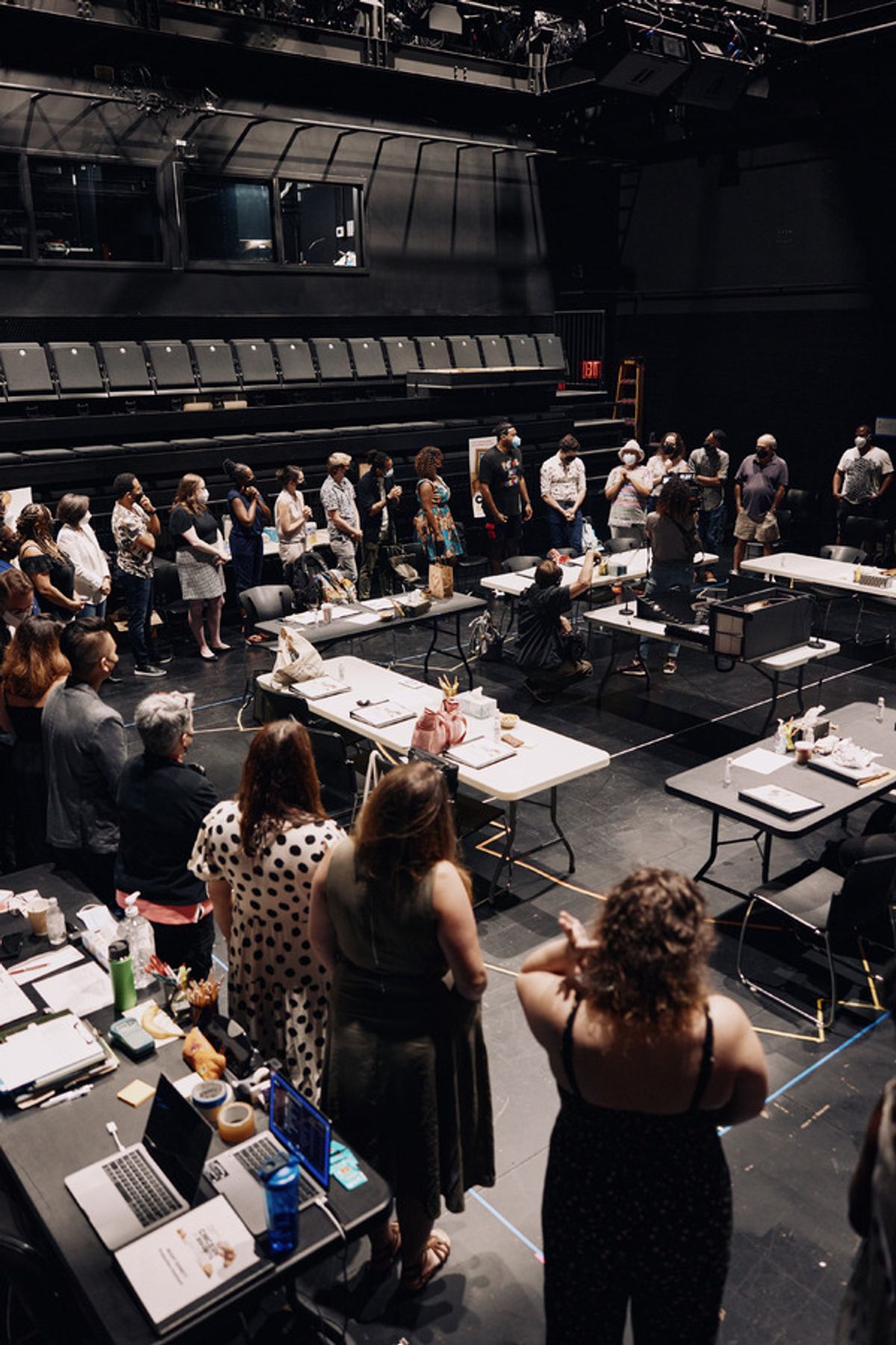 Cast of Chicken & Biscuits at Photos: CHICKEN & BISCUITS Cast Gathers for First Rehearsals