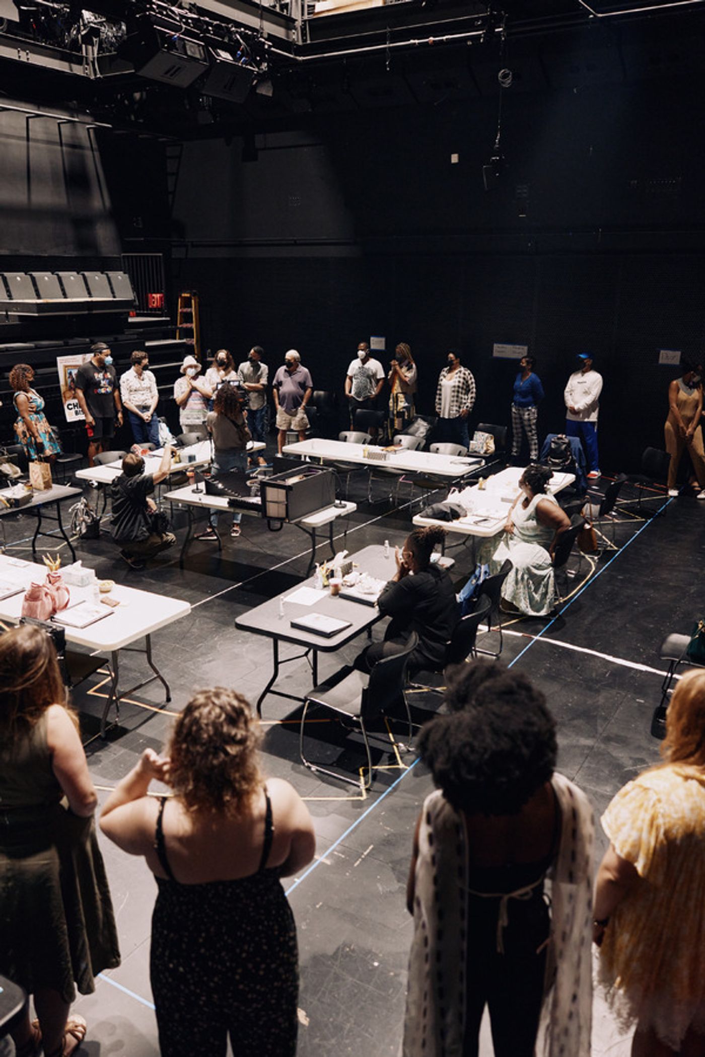 Photos: CHICKEN & BISCUITS Cast Gathers for First Rehearsals Photos: CHICKEN & BISCUITS Cast Gathers for First Rehearsals Image